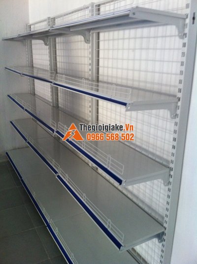 Kệ bày hàng áp tường